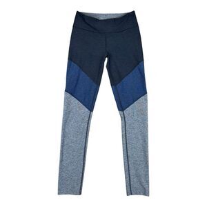 Outdoor Voices Leggings Womens SMALL Blue Gray Athletic Workout Gym Performance